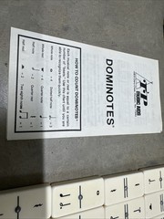1978 TP Music Aids Dominotes With All Pieces And Parts And Instructions-rare