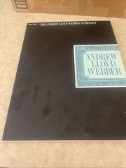 Andrew Lloyd Webber Anthology 1987 Piano Vocal Sheet Music Song Book Musicals