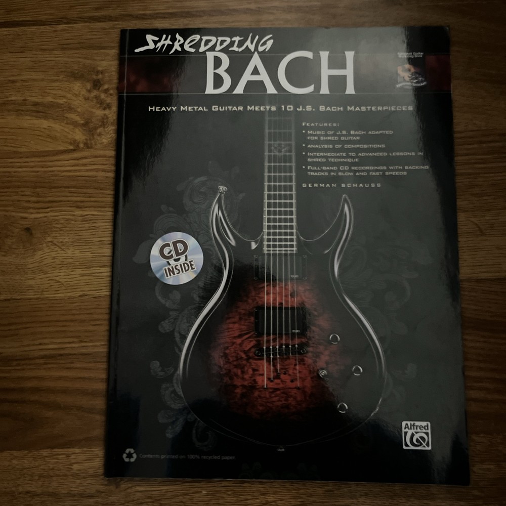Shredding Bach: Heavy Metal Guitar Meets 10 J. S. Bach Masterpieces