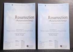 Resurrection Resurrection Song SATB Choral Sheet Music Lot of 12 Word Music Gait