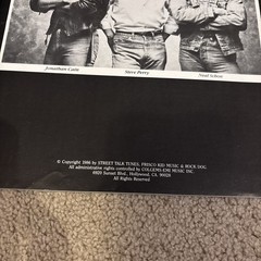 Journey Raised On Radio Sheet Music Songbook Steve Perry Neal Schon 1986