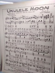 1930 Ukulele Moon Sheet Music For Multiple Instruments