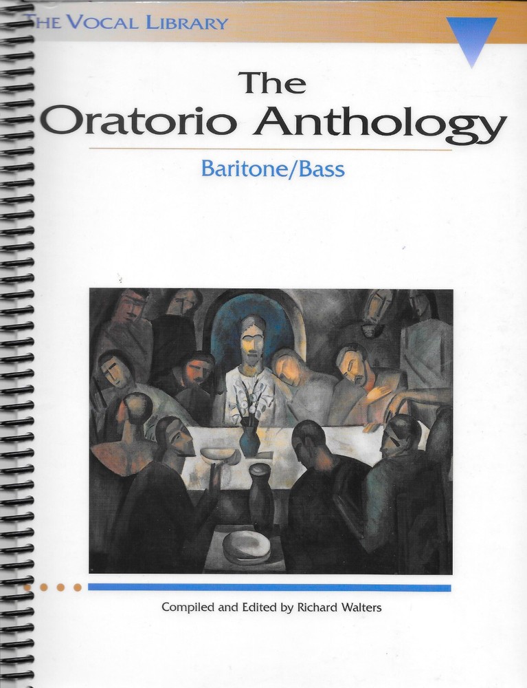 The Oratorio Anthology: The Vocal Library Baritone/Bass – NEW! FREE SHIPPING!
