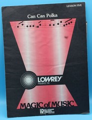 Can Can Polka – Lorwey Presents the Magic ov Music Lesson 5 – Sheet Music 1979
