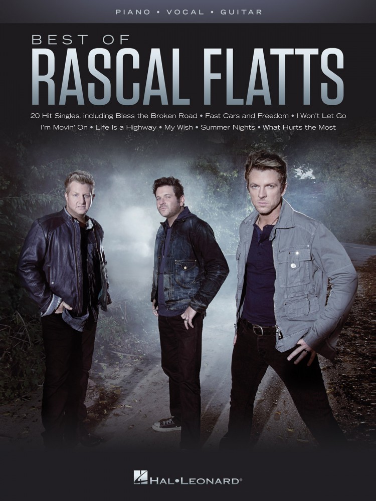 Best of Rascal Flatts Sheet Music Piano Vocal Guitar Songbook NEW 000233929