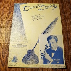 Dearest Darling Sheet Music Bob Grant & Orchestra Dick Robertson
