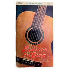 Reasons To Sing Piano Vocal Christian Youth Songbook Music Lillenas 1971 Vtg