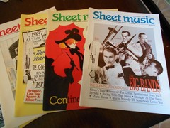 Mixed Lot Sheet Music Magazine Standard Edition 1987 Piano Guitar (7) 1986 (2)