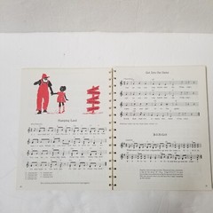 All Year Long Songbook Children Song Music Book School Scholastic Spiral