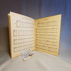 Vintage 1927 Boys Own Chorus Book Boston Music Co Hardcover Choral Sheet Music