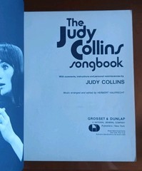 The Judy Collins Songbook – Vintage 1969 Trade Paperback Songbook Sheet Music