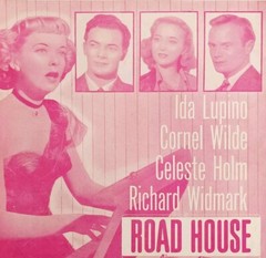 1948 Again Ida Lupino Sheet Music Road House Movie 20th Century Fox DWNsm2