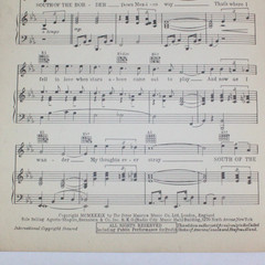 Vintage Sheet Music Lot of 8 Musical Folk Pop Jazz Waltz Songs & 2 Loose Leaf