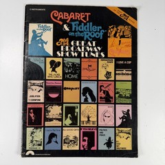 Vintage 1982 Cabaret Fiddler on the Roof Broadway Show Tunes Sheet Music C