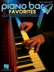 Piano Bar Favorites Vocal Sheet Music Guitar Chords Lyrics 45 Pop Rock Song Book
