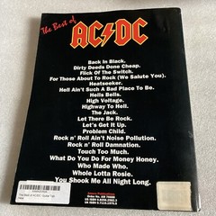 Guitar Tablature Book The Best of AC/DC Amsco Production 1990 Paperback