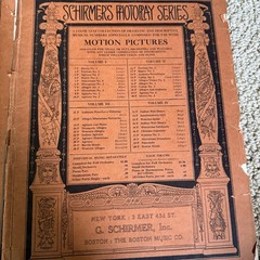 Antique 1918 Photoplay Motion Picture Sheet Music Silent Film Piano Violin lot