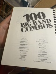 Eb Songbook 101 Big Band Combos Alto Saxophone Horn Flute Clarinet Comb Bound VG