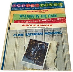 3 Music Songbooks 1960s-1980s Top Ten Tunes 1960&rsquo;s Speak Softly Love, Jesus Rock