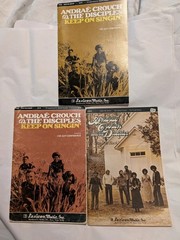 Andre Crouch And The Disciples Lot Of 3 Music Books Sheet Music, Multiple Songs