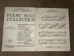Spellbound Concerto 1945 – Miklós Rózsa – Hitchcock Film Sheet Music – Chappell