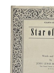 1952 Sheet Music STAR OF LOVE Fourth Edition John Lewis McDonald