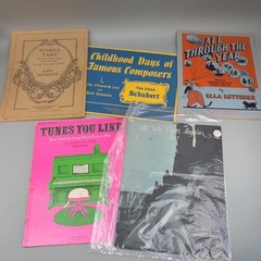 Vintage Piano Vocal Sheet Music Songbook Large Lot 89 Early 1900&rsquo;s to 1960&rsquo;s