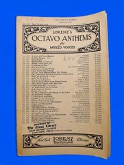 Choral Sheet Music « Seek Ye The Lord » Lorenz&rsquo;s Octavo Anthems for Mixed Voices