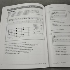 Kirby Kelley Beginning Electric Slide Guitar Sheet Music 2003 Blues