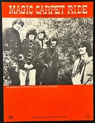 1968 STEPPENWOLF « MAGIC CARPET RIDE » SHEET MUSIC – POP ROCK ERA CLASSIC