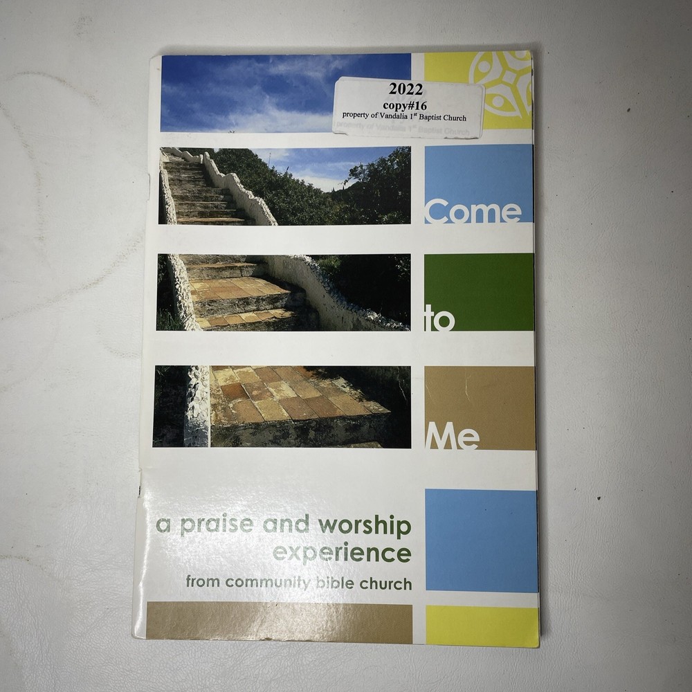 Come To Me a Praise and Worship Experience Community Bible Church Prism Music