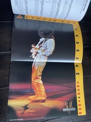 Stevie Ray Vaughan In Step Guitar Tab Book Tablature w Full Color Photo Poster