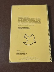 Renewal In Song No. 2 Choruses Hymns 1980 Spiral Bound