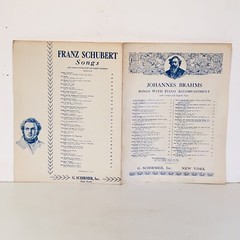 Vintage 1937 Wiegenlied German & English Piano Sheet Music Johannes Brahms