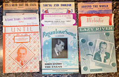 Paino Sheet Music Vintage 1920&rsquo;s – 60&rsquo;s From TV and Movies Showtunes