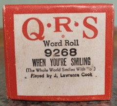 QRS Music Word Player Piano Rolls PICK FROM LIST – ASSORTED TITLES ALL TESTED