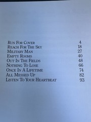 Gary Moore Rock Score Book « RUN FOR COVER » Full Album Transcribed AMSCO 1987