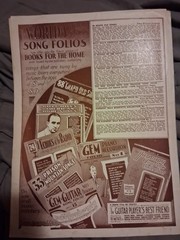 Lot 12 Vintage Sheet Music 1930&rsquo;s – 1940&rsquo;s.