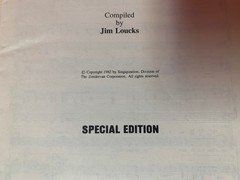 1982 Christmas Favorites Special Ed. SC Music Booklet By Singspiration