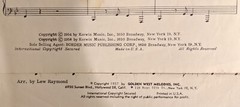 1950&Prime;s VTG Lot of 5 Sheet Lyrics Words Music