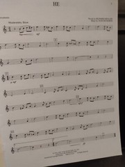 Trumpet Clarinet Bb Songbook Easy Instrumental Solos Book 7 Inspirational Fav VG