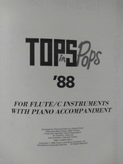 Flute Songbook Top And Pops 1988 With Piano Accompaniment VG Cond