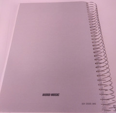 Songs For Praise And Worship Singers Edition Wire Bound Song Book. (BKBR)