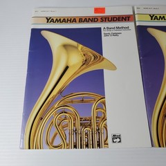 Yamaha Band Student For Horn In F Book 1 & 2 Set Band Method Sheet Music Lessons