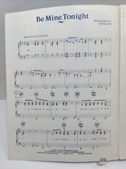 Be Mine Tonight Neil Diamond Sheet Music Piano Guitar 80s Pop Easy Listening F5F