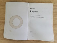 BRAHMS – REQUIEM – SATB & PIANO – NOVELLO – FREEPOST – GC