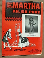 Ah So Pure from Martha Opera by Von Flotow Vtg Sheet Music (1938 Gloria Hart)