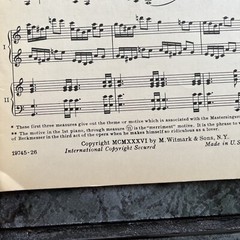 Festival Prelude by Richard Wagner 2 Piano Score Sheet Music M. Witmark & Son