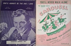 Lot of 40 Vintage 1940s Sheet Music Pieces All G or VG Pkg 1