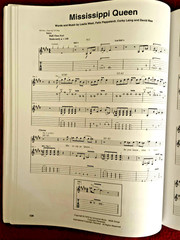 Rock Band Guitar Recorded Versions Authentic Tablature Songbook Collectible 2007